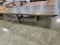 RUSTIC HICKORY SOLID TOP TABLE ONLY GUNSMOKE 42X108IN