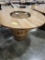 HICKORY JACK DANIELS BARREL PUB TABLE ONLY NATURAL 56IN ROUND