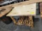 RUSTIC LOG TABLE ONLY 48X37IN