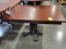 DINING TABLE ONLY W/ METAL BASE 48X48IN