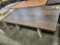 RUSTIC QSWO SHAKER HILL TABLE ONLY SHADOW TOP 42X84IN