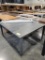 DINING TABLE ONLY W/ 1 LEAF 69X60IN