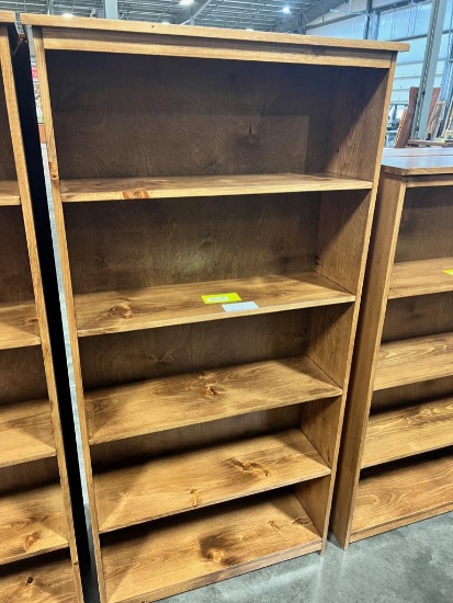 PINE BOOKCASE OCS112 36X12X72IN