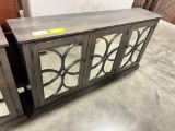 BROWN MAPLE CREDENZA OCS118 ANTIQUE SLATE 72X16X36IN