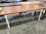 RUSTIC CHERRY DINING TABLE ONLY SEALY 36X48IN