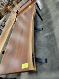 LIVE EDGE WALNUT DINING TABLE ONLY NATURAL 82X40IN