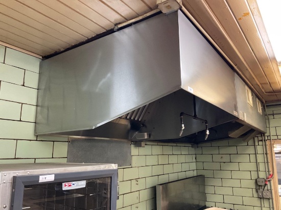 4 Ft Stainless Steel Captive Aire Hood System