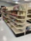 20 Ft Shelving Both Sides Selling by the Foot Shelving Only