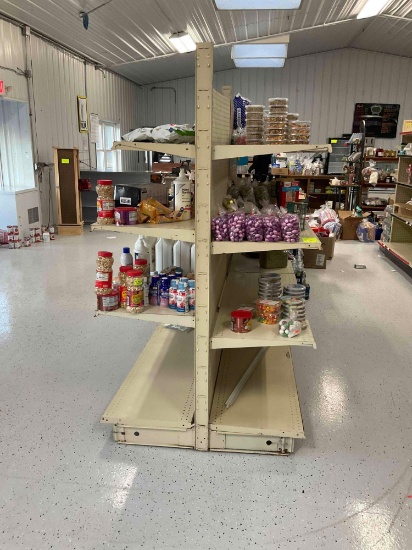 8 Ft Double Sided Shelving Shelving Only