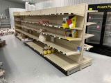 20 Ft Shelving Both Sides Selling by the Foot Shelving Only