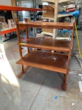 Wooden Bakery Shelf
