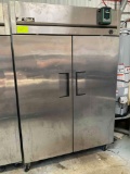 True Commercial 2 Door Freezer