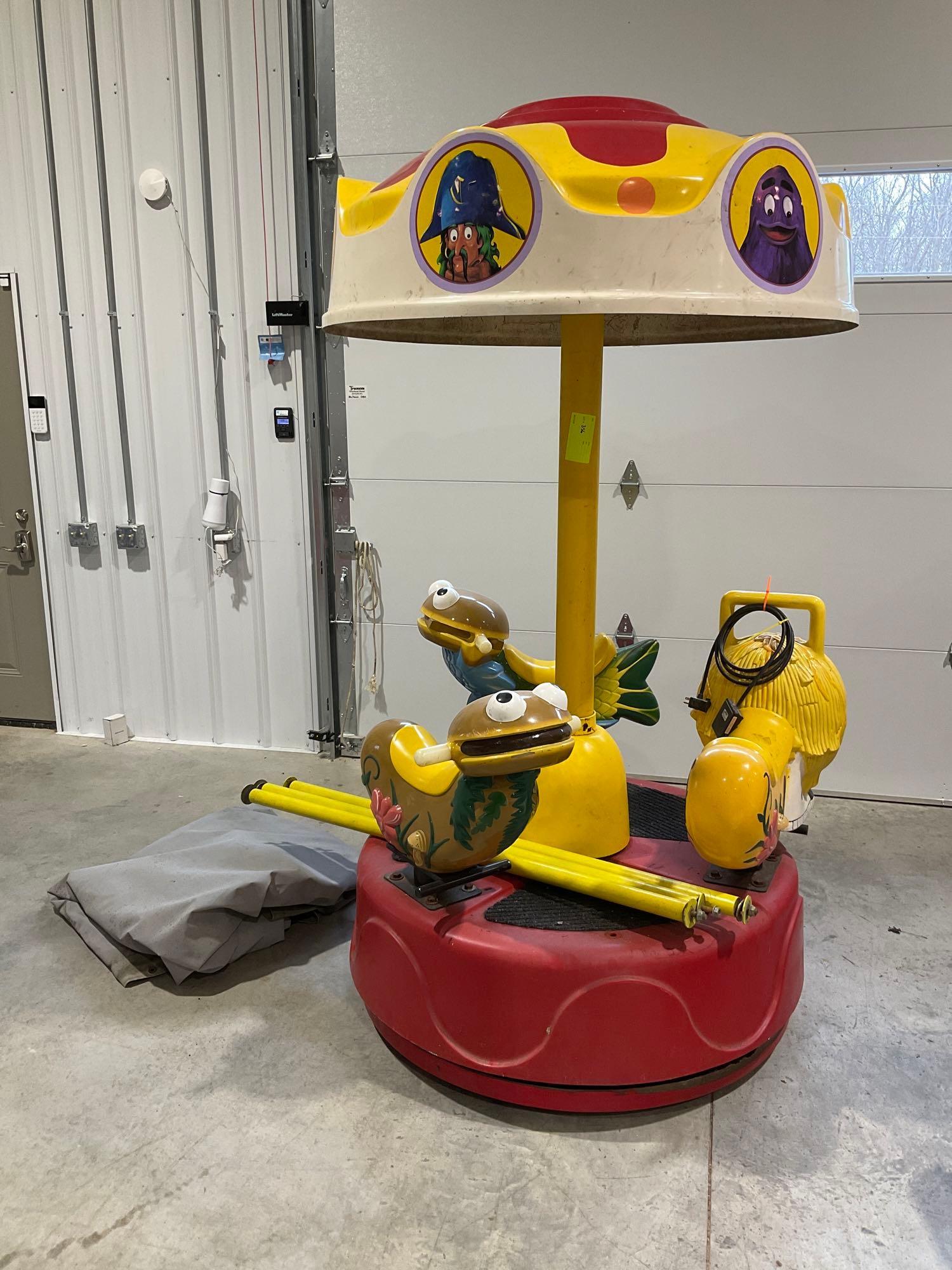 McDonald?s Merry Go-Round Works and Needs to be | Proxibid