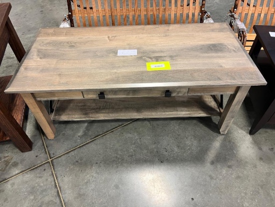 MAPLE/BELAIRE COFFEE TABLE W/ DRAWER 46X22X19IN