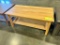 WORMY MAPLE COFFEE TABLE 40X20X18IN