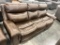 RECLINING SOFA BRIXTON BROWN