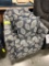 LEAF PATTERNED ROCKING CHAIR