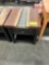 EPOXY RIVER END TABLE 22X22X24IN