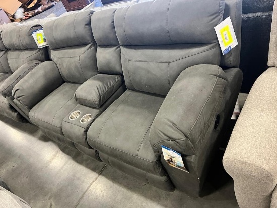 RECLINING LOVE ATLAS CHARCOAL