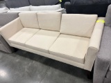 PALE CREAM/YELLOW MODERN SOFA