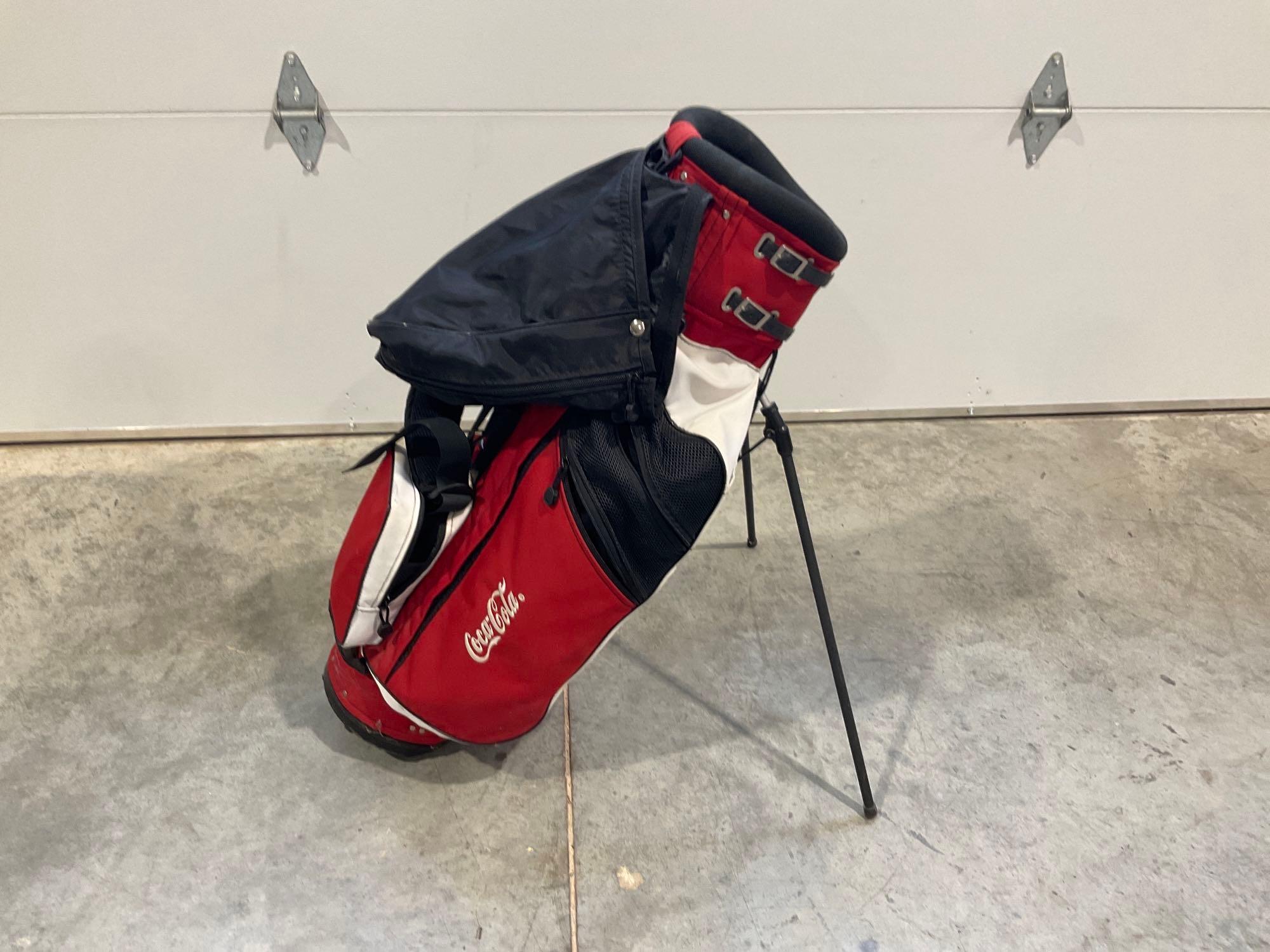 Coca-Cola University ゴルフバッグ Coca Cola（コカコーラ） ゴルフ ボストンバッグ CC-0B1004BB