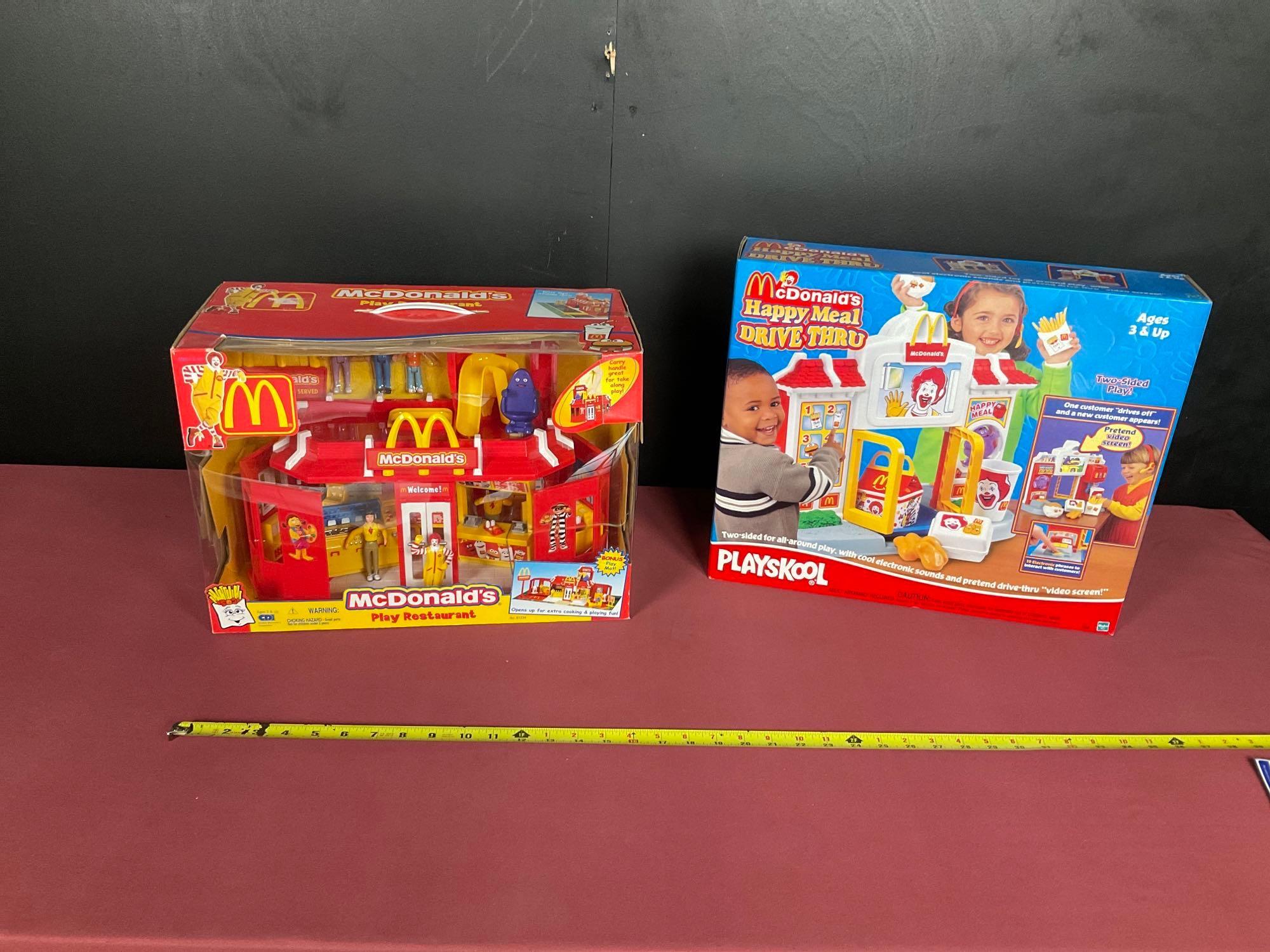 McDonald?s Play Restaurant & Drive Thru Set in | Proxibid