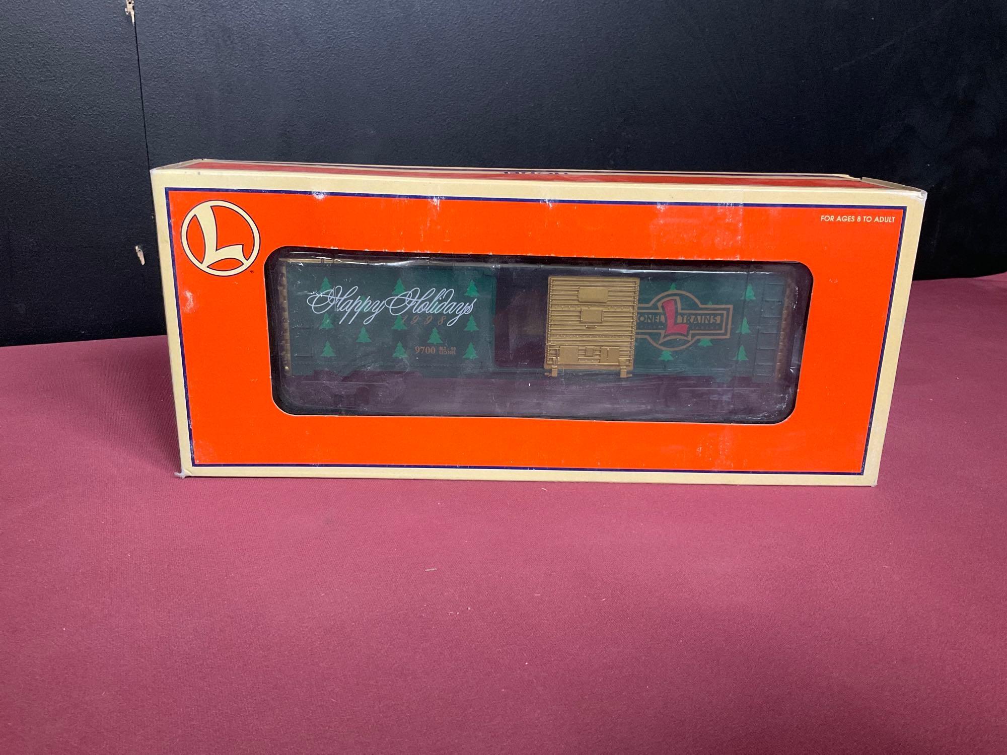 Lionel Christmas Boxcar Proxibid