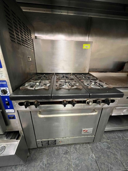 Southbend 6 Burner Range Oven Working Condition