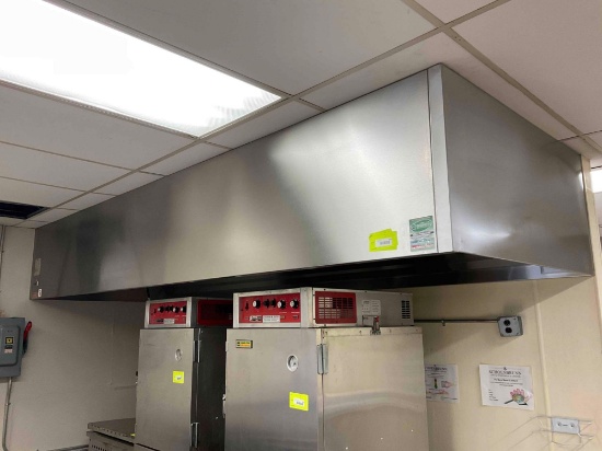 13 Ft Stainless Steel Hood Working Unit