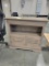 B MAPLE TWO DOOR BOOKCASE 44X15X40 DRIFTWOOD