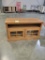 OAK TV STAND 48X17X29 F.WOOD