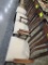B MAPLE 2 SIDE CHAIRS 2 ARM CHAIRS W UPHOLSTERED SEATS