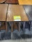 OAK END TABLE 14X22X25 CAPPUCCINO