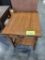 CHERRY END TABLE 22X26X25