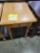 OAK END TABLE 18X24X24
