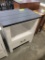 MAPLE SMALL KITCHEN CABINET 27X19X32 WHITE/BLACK