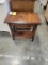 B MAPLE CHAIRSIDE TABLE 14X24X24 ASBURY