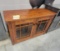 OAK LOW TV STAND 46X17X29