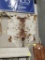 BRAZILIAN COWHIDE RUG BROWN AND WHITE 91X84