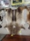 BRAZILIAN COWHIDE RUG SPOTTED TAN GRAY 88X80