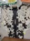 BRAZILIAN BLACK AND WHITE COWHIDE RUG 96X83