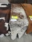 BRAZILIAN COWHIDE RUG BROWN AND WHITE 84X78