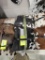 SET OF 3 COWHIDE PILLOWS BLACK AND WHITE