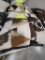 SET OF 2 QUILTED COWHIDE PILLOWS