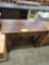 OAK SOFA TABLE 36X14X30 ASBURY BROWN