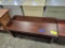 OAK COFFEE TABLE 48X22X19 RICH TOBACCO