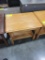 OAK END TABLE 26X20X24