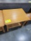 OAK END TABLE 26X20X24