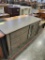 OAK SERVER 56X20X29 SMOKE