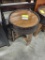 QSWO BARREL END TABLE 21X26 PROVINCIAL